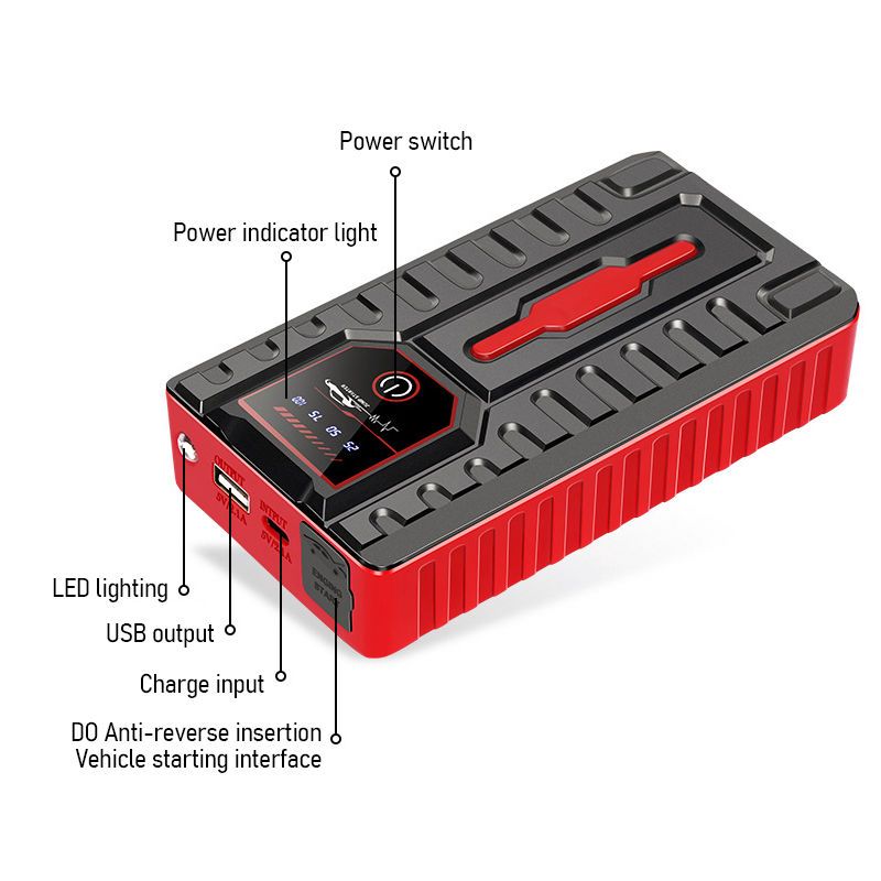 99800mAh Air Jump Emergency Start Pump Tire Jumper PowerBank Bank Starter Car Power Supply_autovado.com
