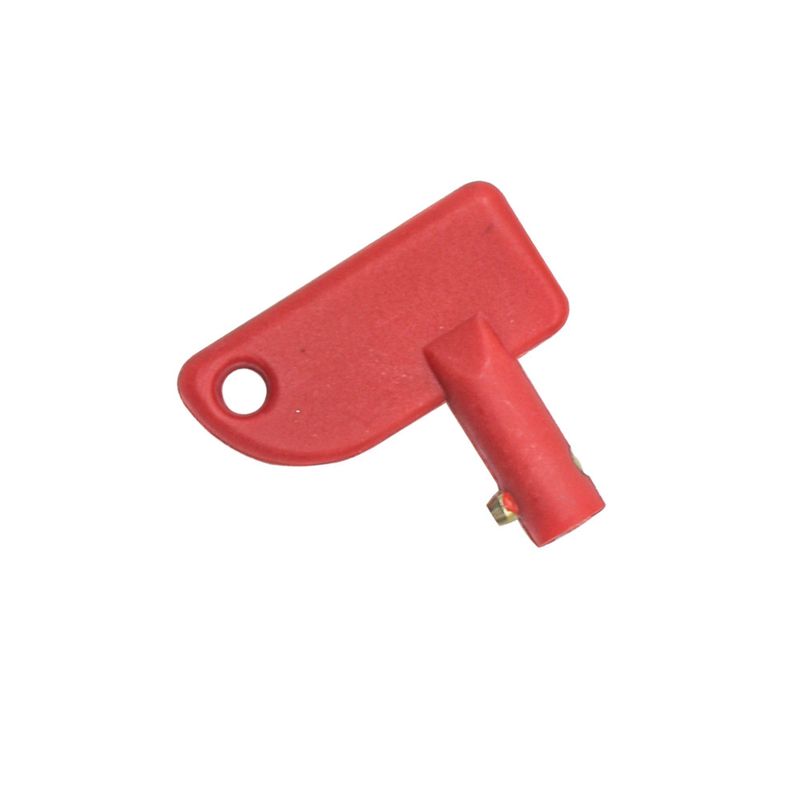 Red Mini Battery Disconnect Switch Spare Key for Cars, Boats, Trucks_autovado.com