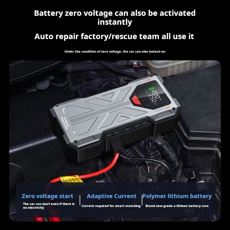 Newsmy/Newman H5 Emergency Start Power Inflator Pump Integrated 8000mAH_autovado.com
