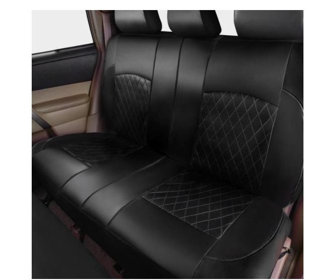 Car seat cover single line quilted bracket leather pu leather_autovado.com
