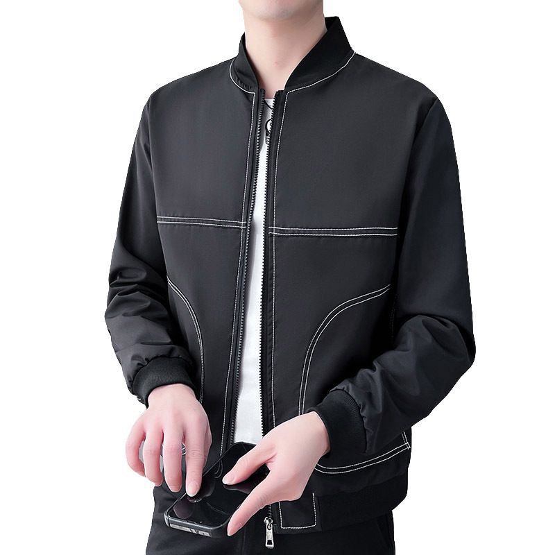 Men's jackets for spring and autumn, new Korean casual plus size, youth men's jackets, baseball jackets, men's tops, trendy_autovado.com