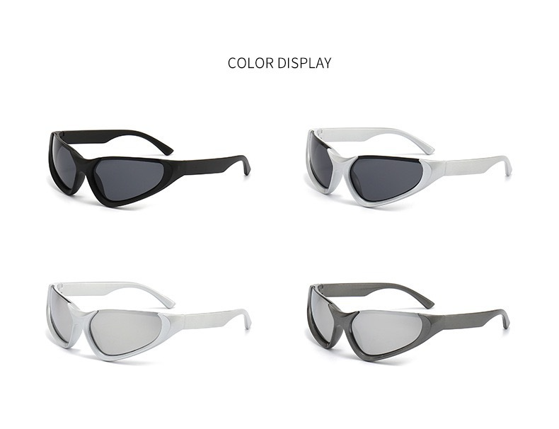 Unisex Future Y2k Sunglasses Fashion Street Shooting Anti-ultraviolet Sports Cycling Sunglasses For Men And Women_autovado.com