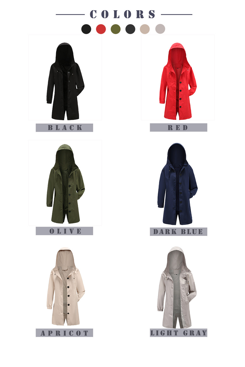 new anti splash hooded windbreaker women's casual long coat women's loose large size outdoor windbreaker 23_autovado.com
