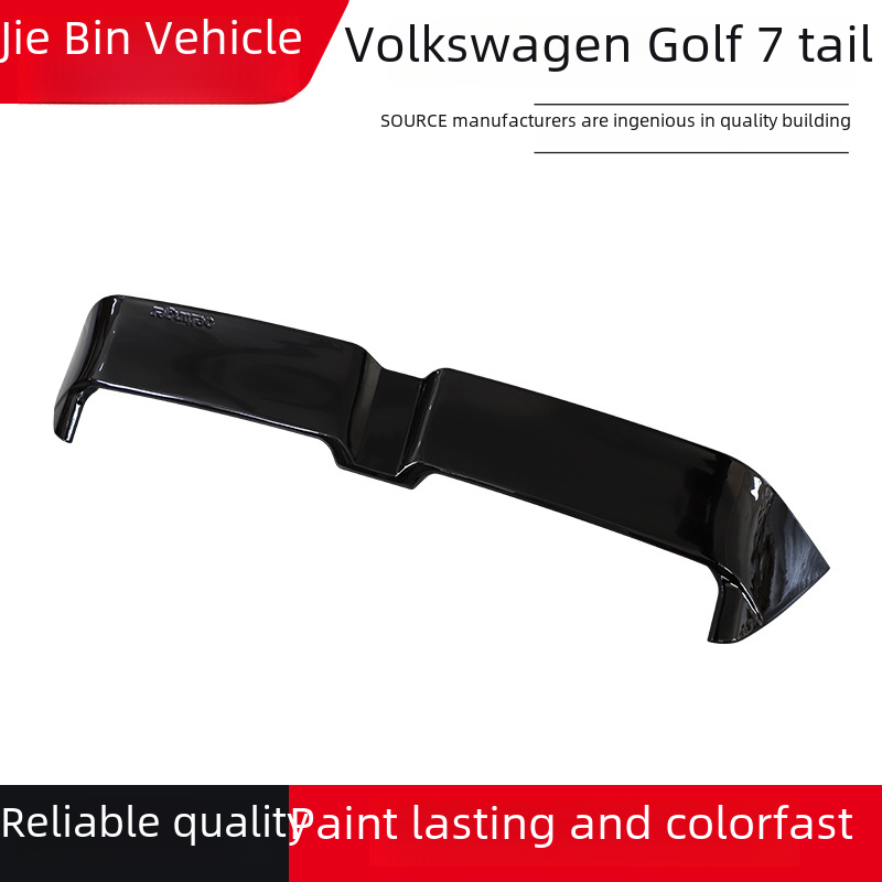 Direct supply is suitable for golf 7 7.5GTI/R carbon fiber tail Top Wing golf mk7 tail_autovado.com