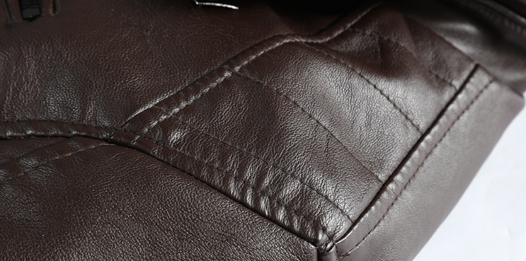 Men's Clothing New leather jacket for men, slim style jacket for young men,spring new style for men, handsome motorcycle men's leather jacket_autovado.com