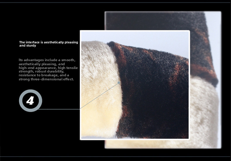 New Car Short Plush Winter Non-Slip Warm Universal Steering Wheel Cover_autovado.com