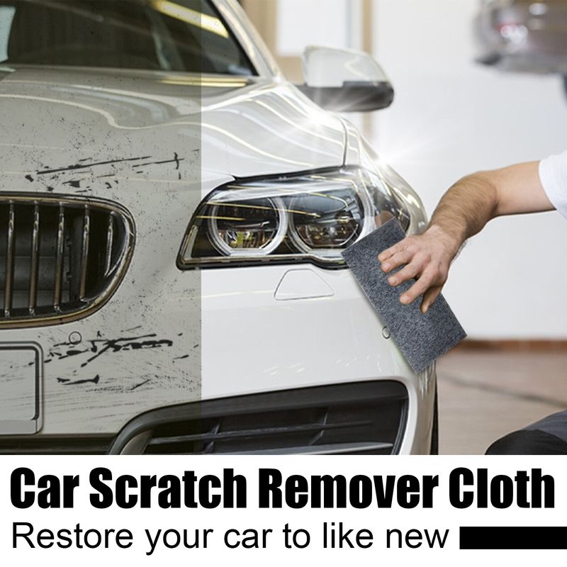 Rayhong 6pcs/set Car Scratch Cloth, Car Paint Repair Paint Scratches Water Stains Car Wax Grinding Clean Scratches Maintenance_autovado.com