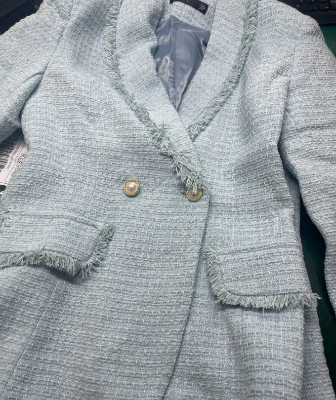 Women's New Style High-end Tops Temperament Tweed Suit For Ladies_autovado.com