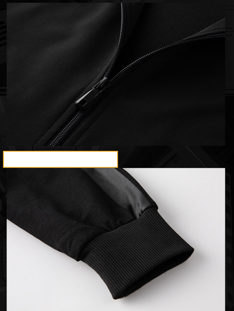 Men's Clothing Spring and Autumn Sports Suit Men's Fashion Brand Hooded Sweater Casual Plus Size Suit Men's Handsome Two piece Suit_autovado.com