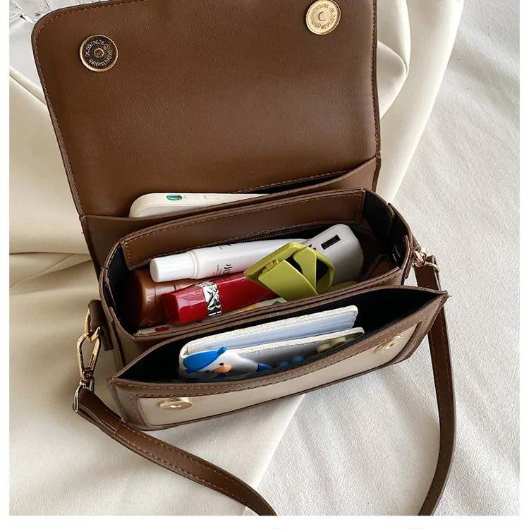 New Vintage Fashion Women's Small Crossbody Bag PU Leather Messenger Bag High Quality Handbag Purse Summer Travel Bag For Female_autovado.com