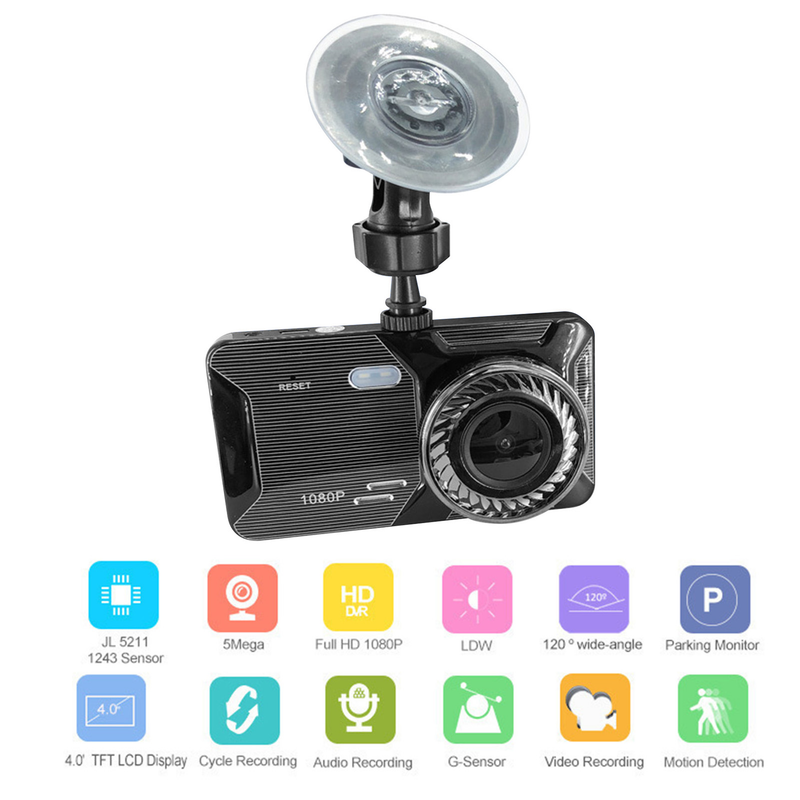 Yuanmheng Safe Driving Dash Cam Full Frequency Detection ABS Touch Screen 1080P Speed Radar Detector for Automotive_autovado.com