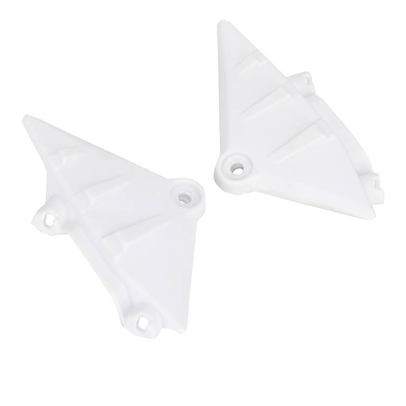 Motorcycle Frame Under Guard Cover - Durable ABS Plastic, Sleek Black Design, Easy Installation For Custom Bike Styling (14.5x7.5x2cm)_autovado.com