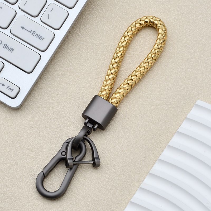 Creative Internet Celebrity Keychain Women's Car Rope Keychain Cute Ins School Bag Pendant Chain Ring Keychain_autovado.com