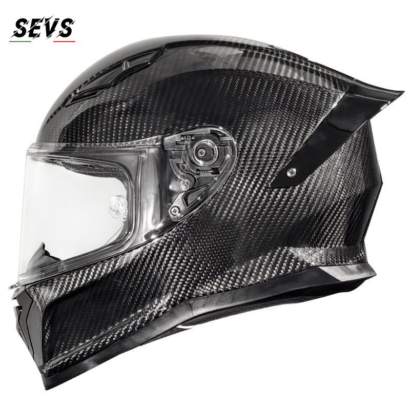 DOT-Certified Carbon Fiber Full-Face Motorcycle Helmet – Ultra-Lightweight 3K/12K/Forged Carbon With Bluetooth, All-Season Riding Protection (M-XXL)_autovado.com