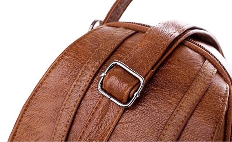 Multi-Functional Soft PU Leather Small Shoulder Bag For Women Vintage Fashion Crossbody Bag Female Purse Cell Phone Handbag_autovado.com