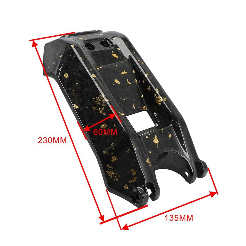 Carbon Fiber Floral Motorcycle Battery Cover - Lightweight & Stylish Upgrade For Custom Bike Builds (2nd Gen)_autovado.com