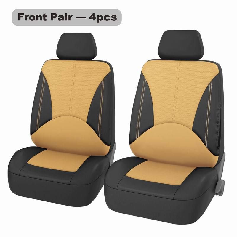 General car seat 9-piece PU leather car four seasons general seat cushion cover_autovado.com