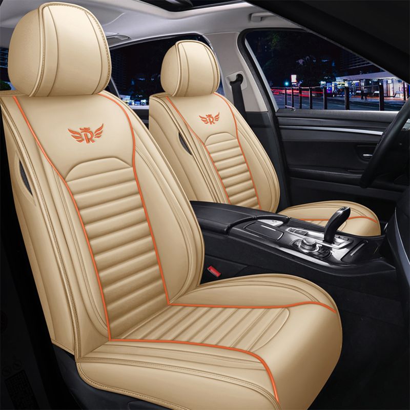 Leather Car Seat Cover For Polo Sedan Touareg Touran Passat B5 B6 B7 Jetta VW Tiguan Golf 4 5 6 7 Accessories_autovado.com