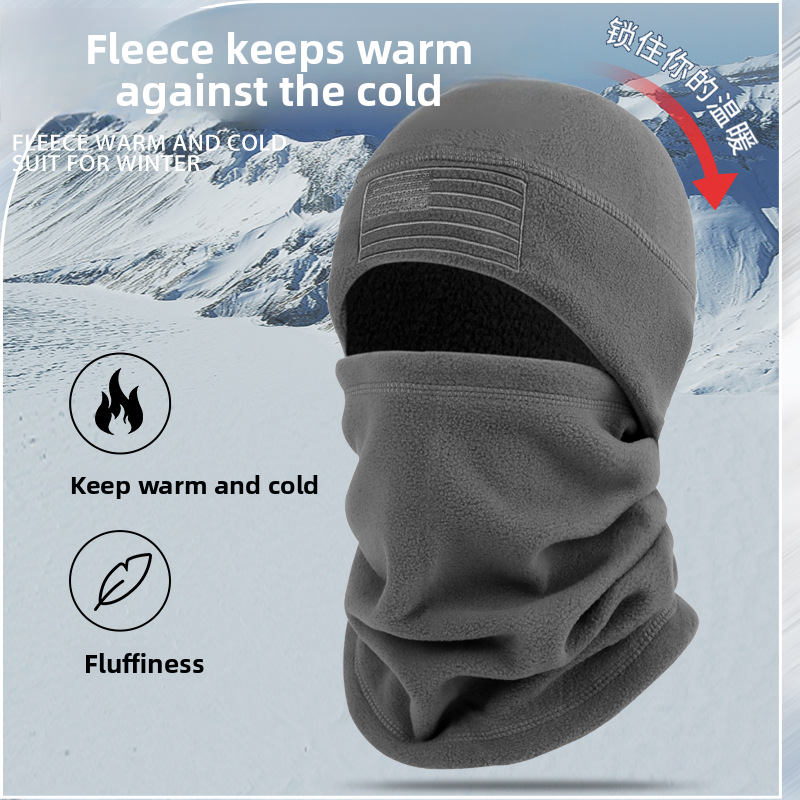 Winter Windproof Outdoor Sports Mask Warm Head Cover Hot-Selling Single-Hole Knitted Cycling Anti-Freeze Hat_autovado.com