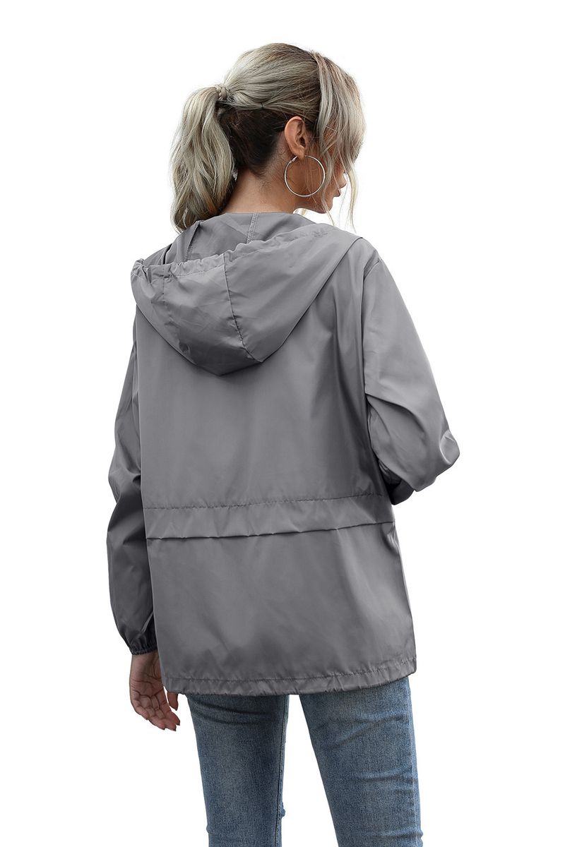 Women's Zipper Hoodie Lightweight Outdoor Hiking Raincoat Jacket Jacket Ready in Stock_autovado.com
