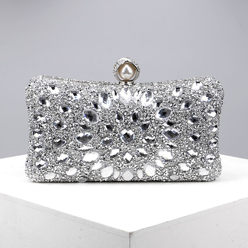 Popular diamond-encrusted bag dinner bag women's fashion banquet versatile dress evening bag_autovado.com