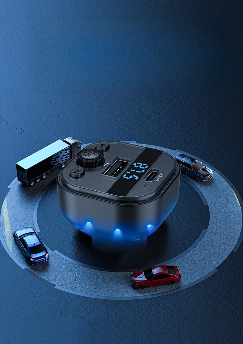 Car Bluetooth Player, MP3 Player With Charger, FM Transmitter, Car Charger_autovado.com