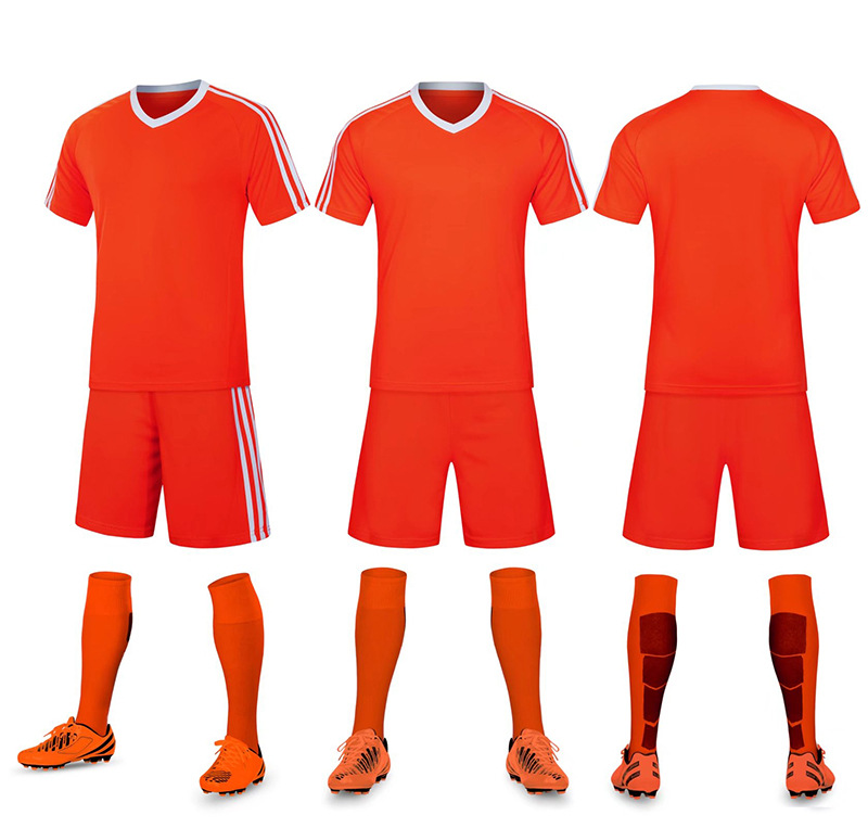 Men's Clothing suits men's professional competition training team uniforms printed breathable football clothes sportswear short sleeves_autovado.com