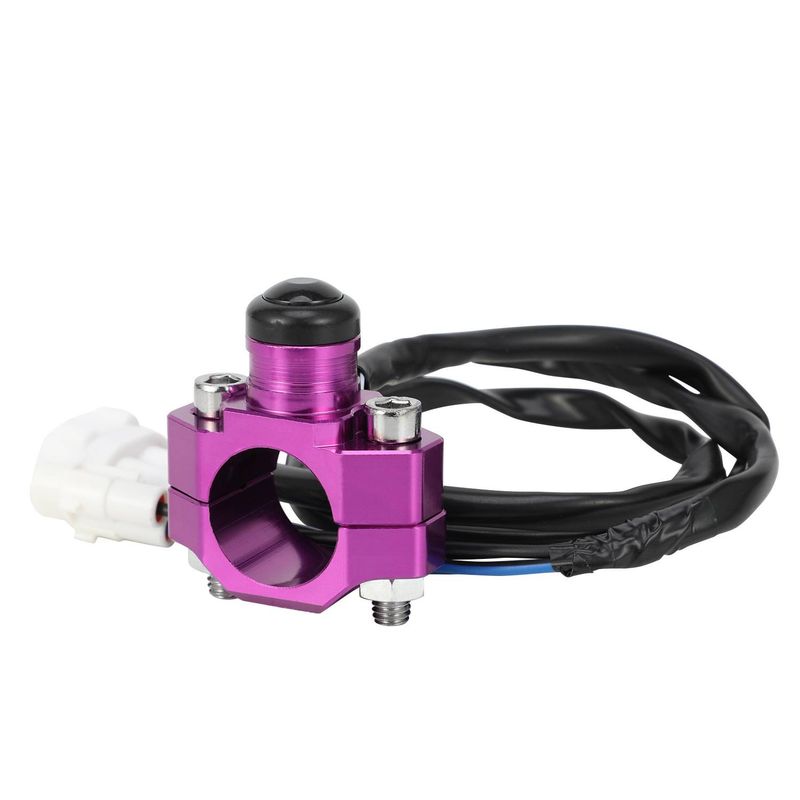 Universal Motorcycle Starter Switch - High-Quality Aluminum Alloy Upgrade For Enhanced Durability & Performance_autovado.com