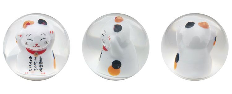 JDM Car Fortune Cat China-Chic And Windstop Gear Personalized Universal Modification Ball Blocker Creative Wave Stick_autovado.com