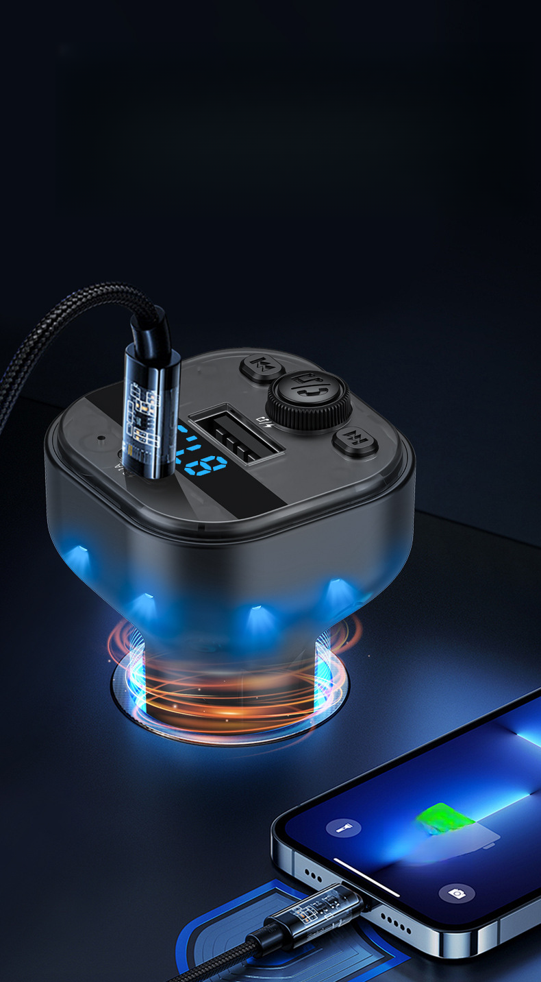 Car Bluetooth Player, MP3 Player With Charger, FM Transmitter, Car Charger_autovado.com