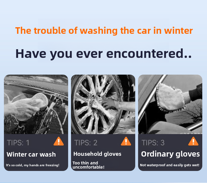 Wash Mop With Large Handle, Curved Rod, Labor-saving, Extendable, Detachable, Car Brush, Automotive Cleaning Tool_autovado.com