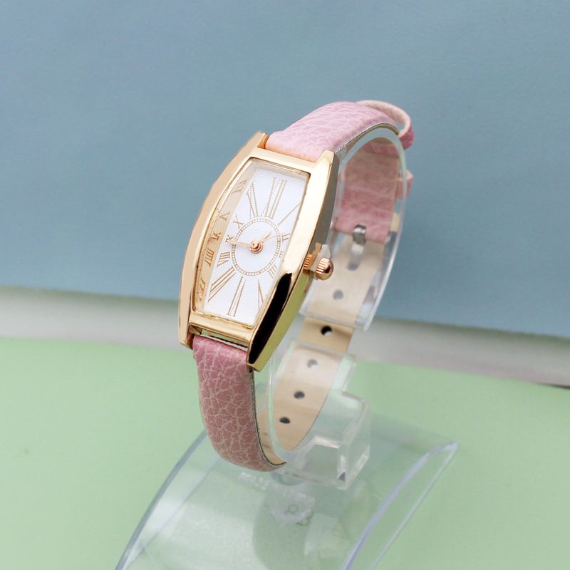 Women's square watch belt quartz watch_autovado.com