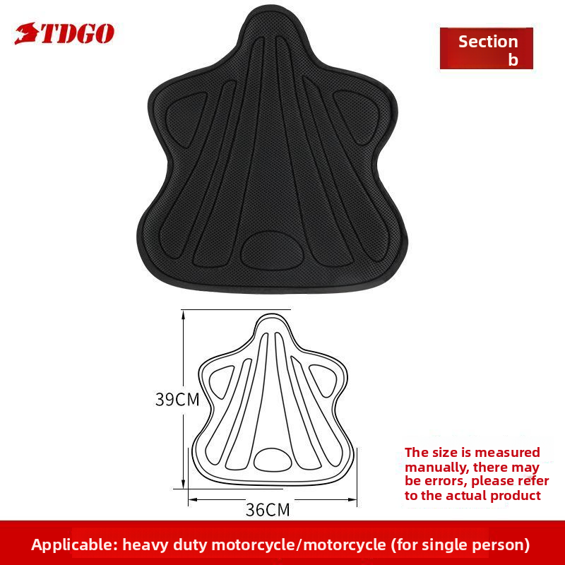 Electric Seat Cushion Shock Absorption Sun Protection Motorcycle Touring Modific Accessories Breathable Heat_autovado.com