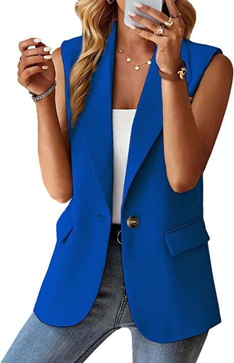 Women's Casual Fashion Temperament Suit Vest For Women_autovado.com