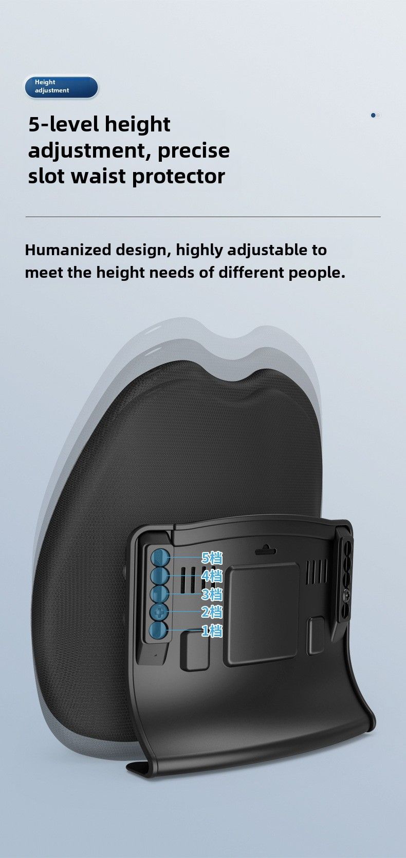 Car waist support waist support office cushion back cushion car cushion ergonomic design waist cushion waist pillow_autovado.com