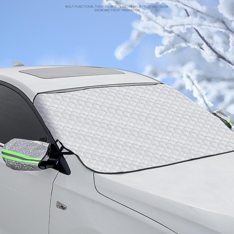 Thickened car frost shield Frost shield Front windshield to protect against winter snow shield_autovado.com