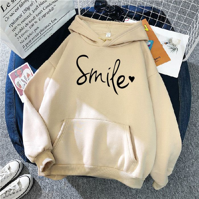 Women's clothing 2023 new autumn letter hooded loose ladies sweatshirt women's tops _autovado.com