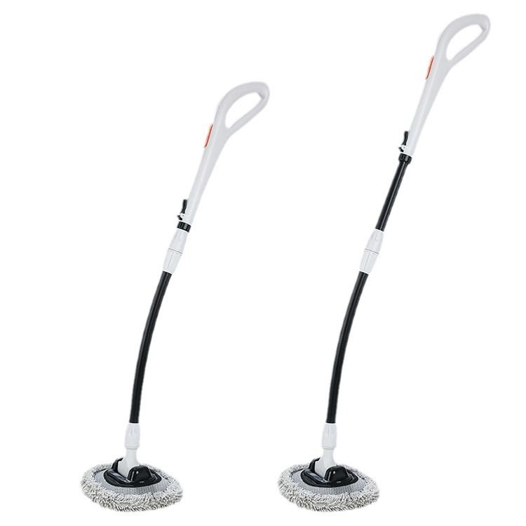 Wash Mop With Large Handle, Curved Rod, Labor-saving, Extendable, Detachable, Car Brush, Automotive Cleaning Tool_autovado.com