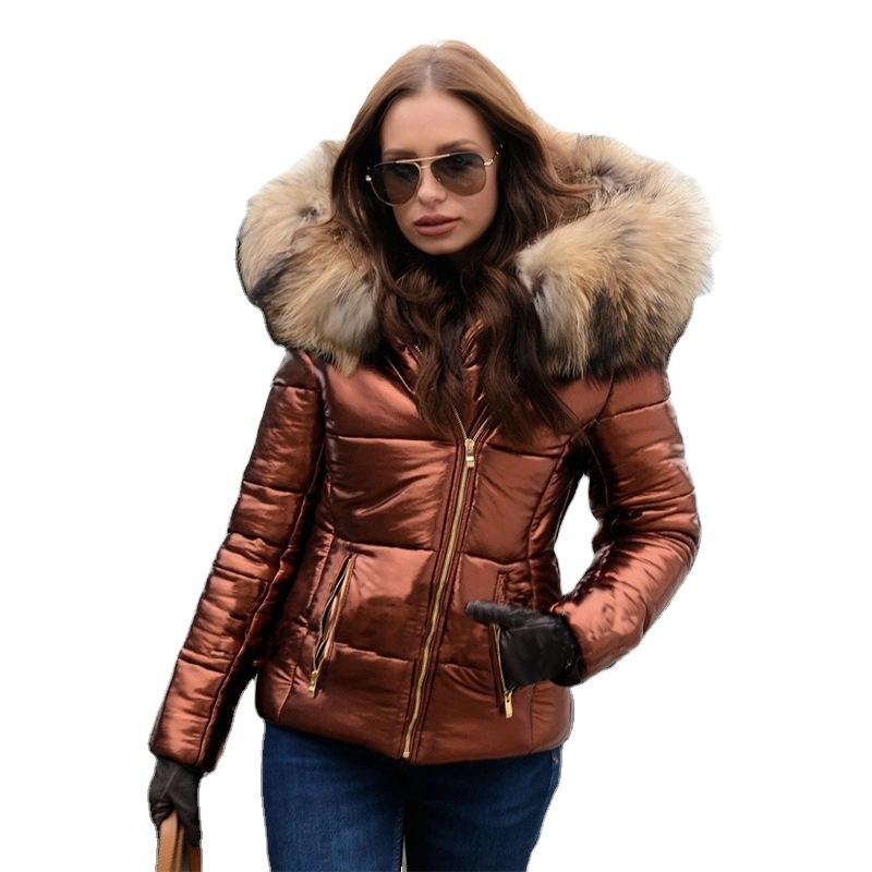 Women's cotton-padded jackets autumn and winter cotton-padded jackets, down-padded jackets, short _autovado.com