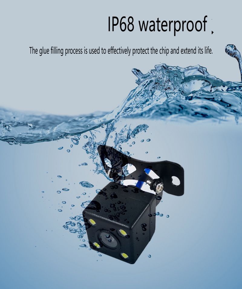 HD Universal Rear View Camera For Cars - HD Night Vision Waterproof Backup Camera_autovado.com