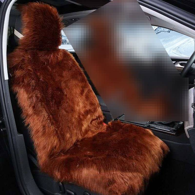 Plush Seat Cushion With Backrest Universal Seat Cushion Seat Cover_autovado.com