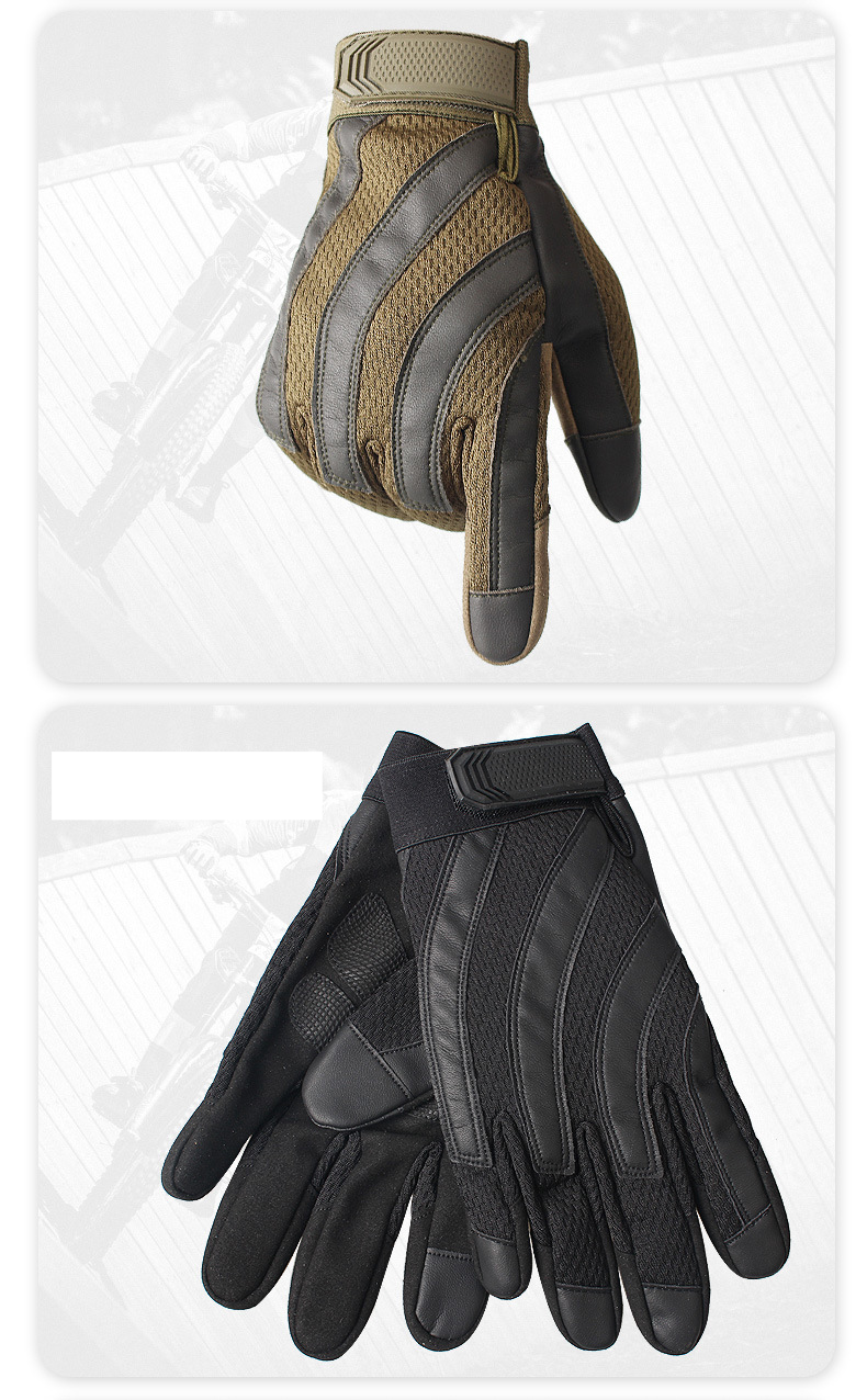 New outdoor riding motorcycle gloves mountaineering anti-slip tool gloves fitness training sports tactical gloves_autovado.com