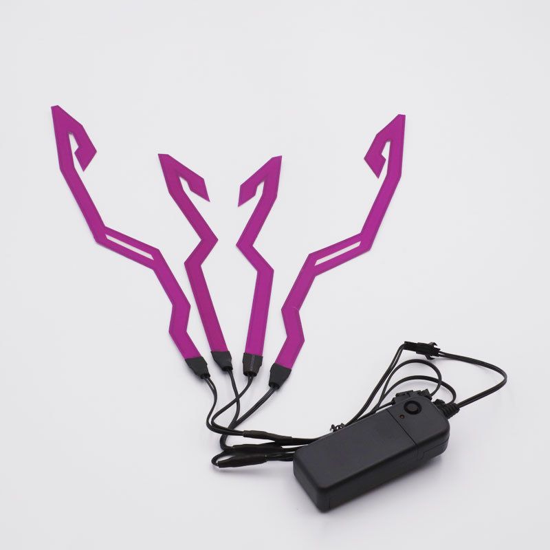 same motorcycle Riding safety LED light strip Motorcycle helmet cold light-emitting_autovado.com