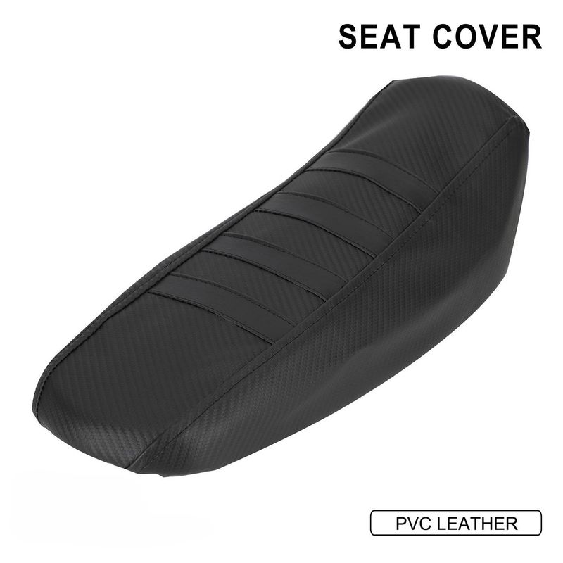 Premium Motorcycle Seat Cover - Extra Wide & Thick Padding, Universal Fit For Most Bikes, Non-Slip Grip (Red/Blue/Black/Purple)_autovado.com