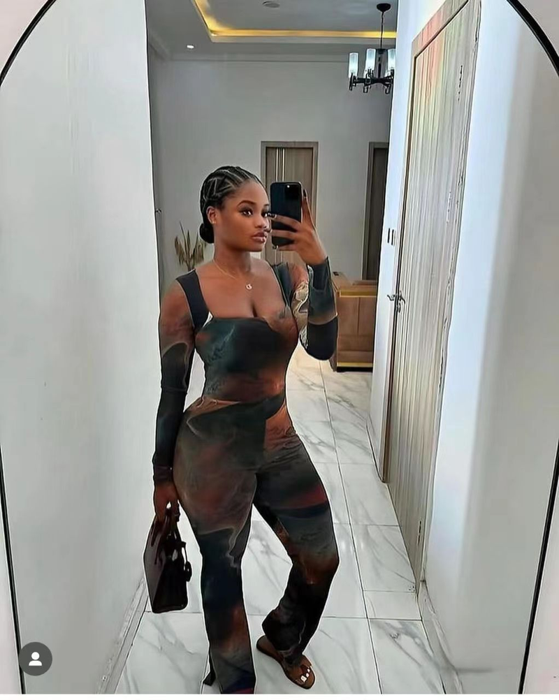 New four-season wearable sexy long-style mesh jumpsuit_autovado.com