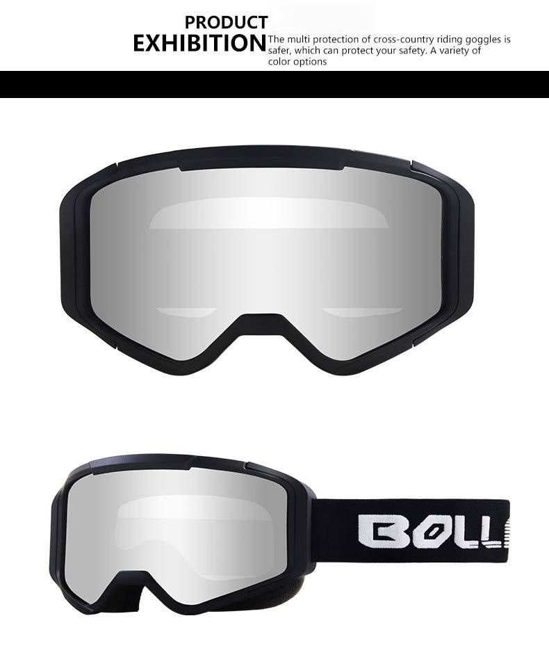 Motorcycle Goggles For Adults – UV Protection, Anti-Fog, Interchangeable Lenses – Off-Road, Motocross, ATV Riding – Lightweight & Durable PC Frame_autovado.com
