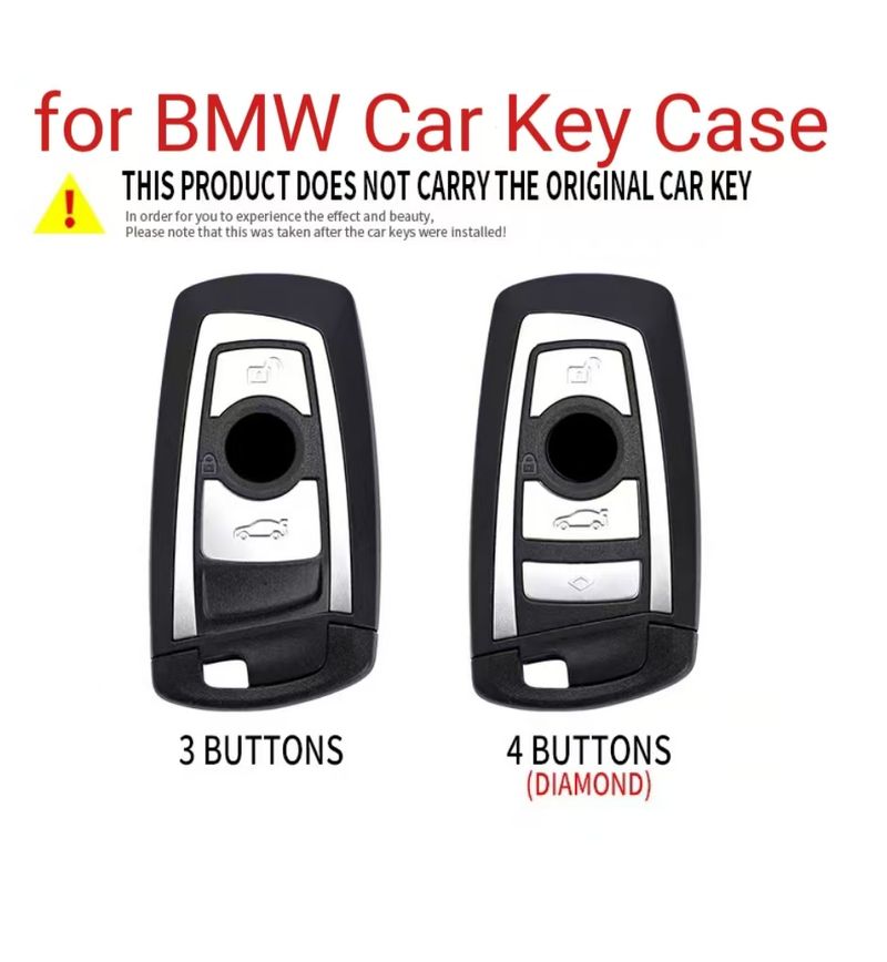 FOR BMW Car Key Case For BMW Series 1, 3, 5, 6, 7, X1, X2, X3, X4, X5, X6, X7, F10, F15, F16, F20, F30, F18, F25, M3, M4, E34_autovado.com