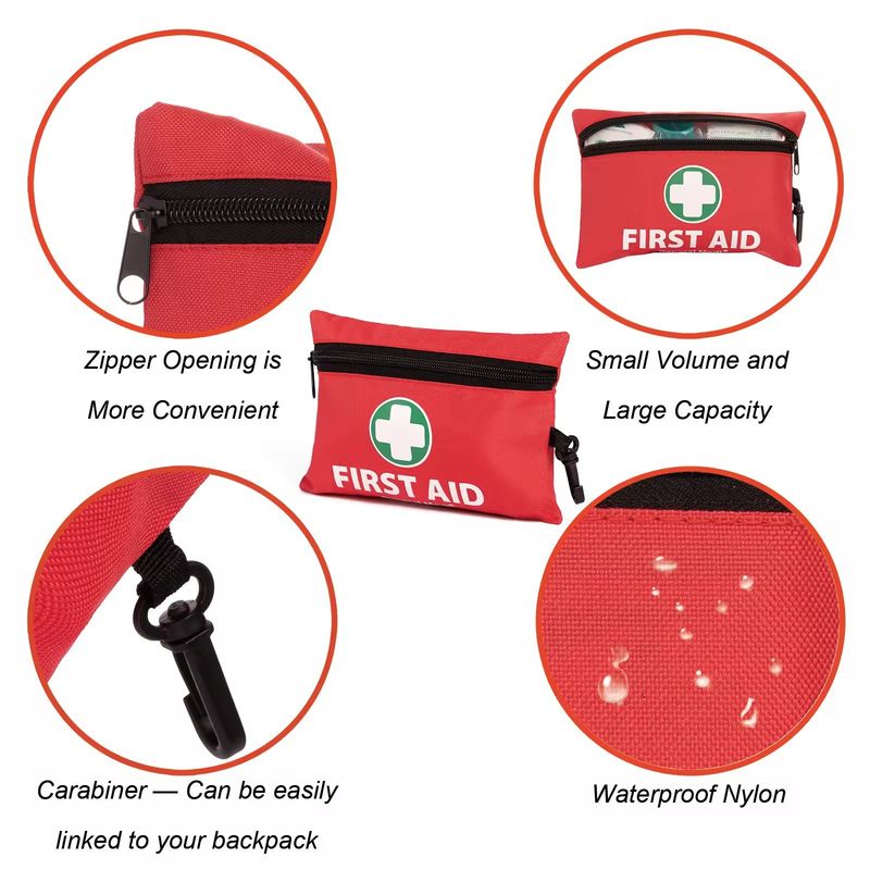 Car Emergency Rescue Kit Car First Aid Kit 132 Pieces First Aid Kit Portable Outdoor Life Saving Emergency Kit Set_autovado.com