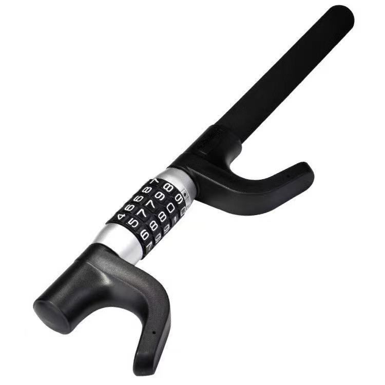 Steering Wheel Multifunctional U-Shaped Anti-Theft Password Lock For Car Use_autovado.com