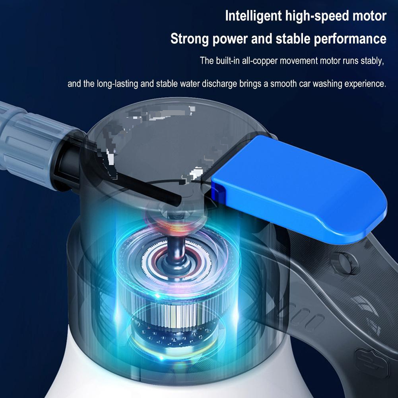 Electric Foam Wireless Charging Special High-pressure Pa Pot Fan Shaped Watering Can Gardening Tool For Car Washing_autovado.com